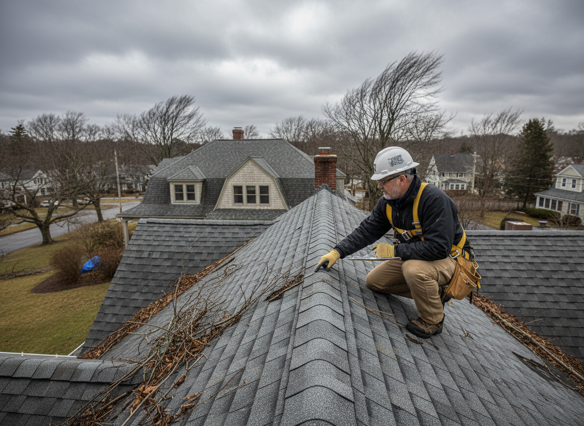 Roof Inspection Checklist After Nor'easters and High Winds