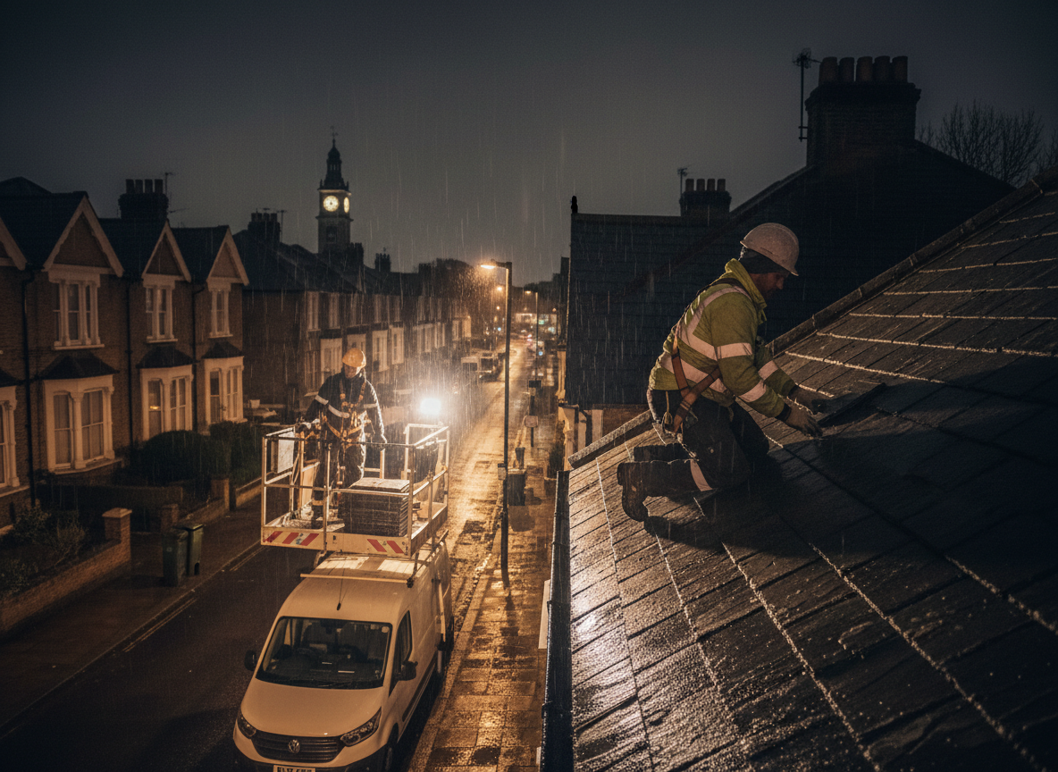 24/7 roofing service in Acton