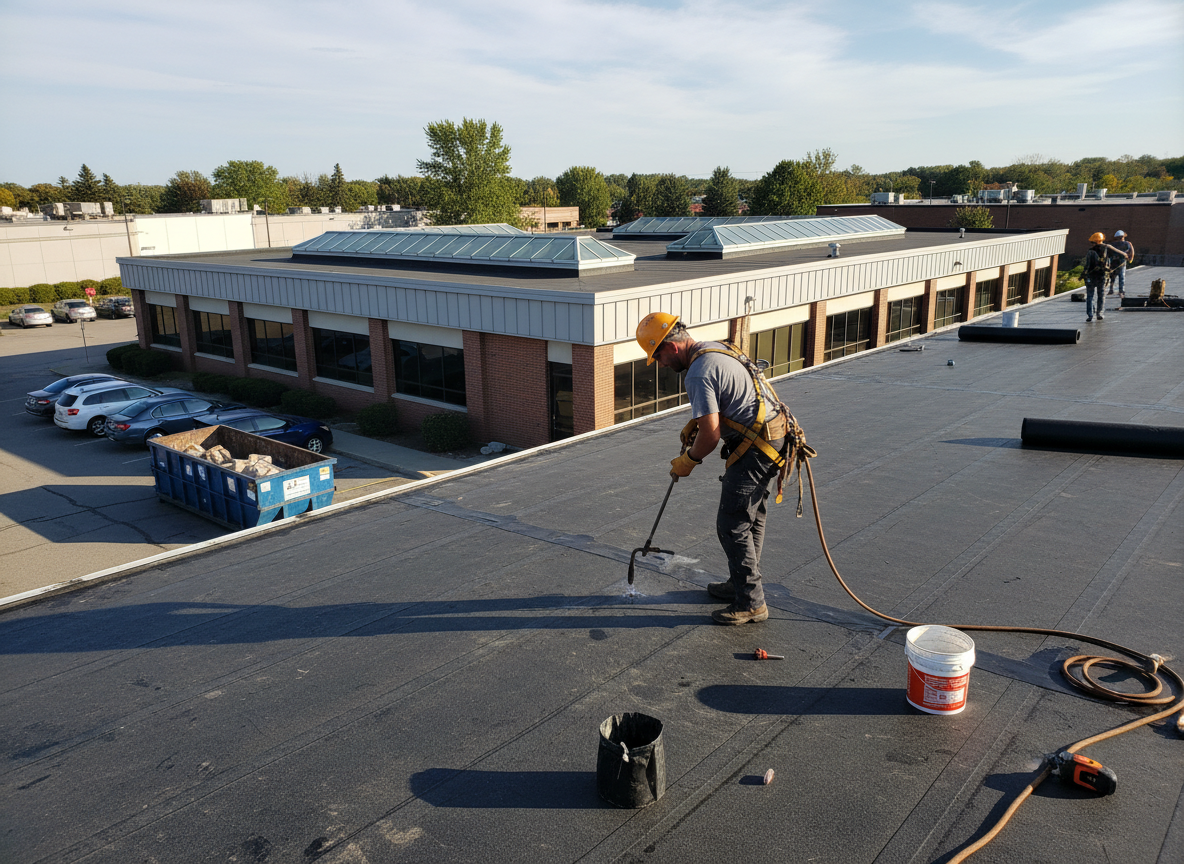 Commercial Roofing in Acton