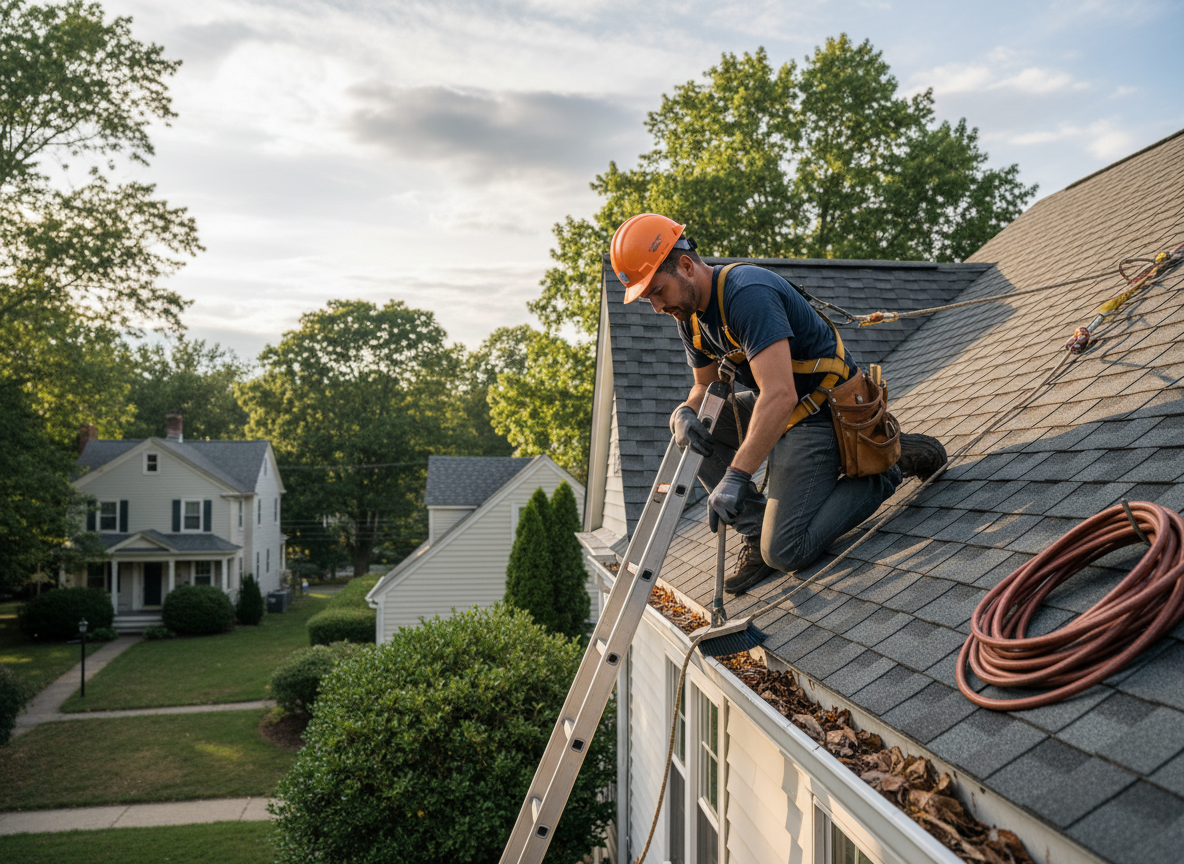 Roof Maintenence in Acton